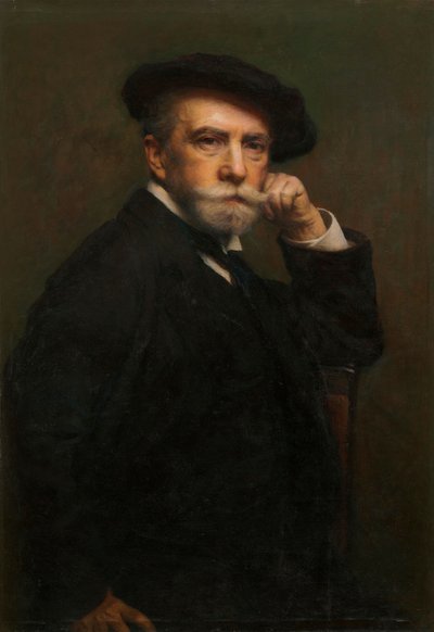 auto-retrato de Leopold Horovitz